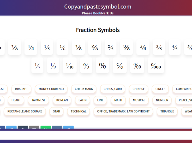 fraction-symbols-by-copy-and-paste-symbols-on-dribbble