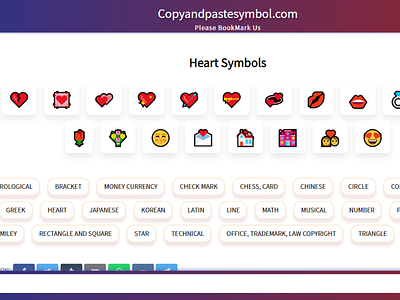 Heart Symbols