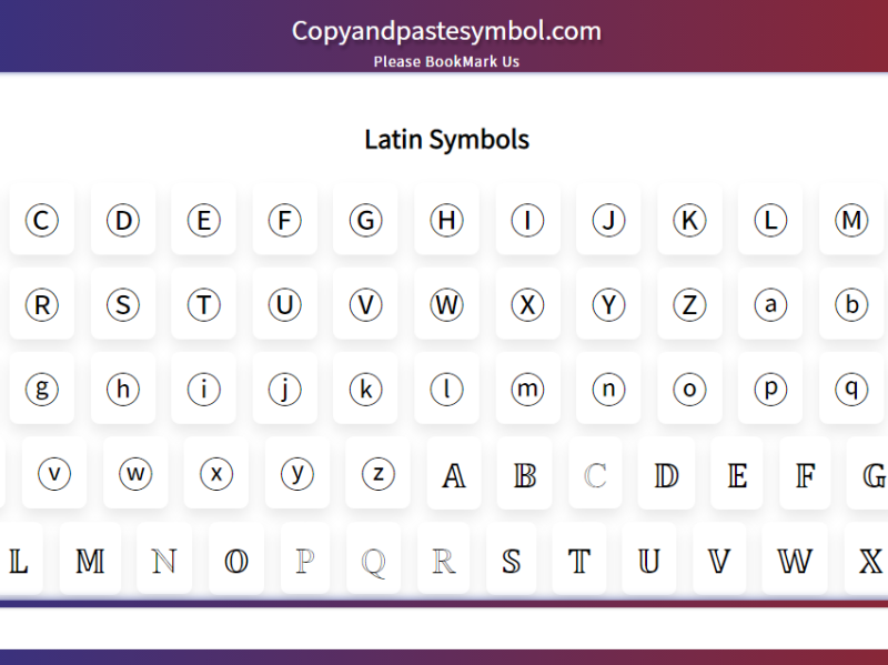 latin-symbols-by-copy-and-paste-symbols-on-dribbble