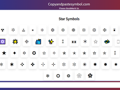 Star Symbols cool symbol coolsymbols copy and paste symbols star star symbol star symbols stars symbol symbols textsymbols