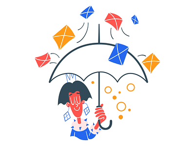 Unsubscribe Illustration character design design resources design tools digital art email flat design graphic design illustration illustrations interface illustration newsletters ui unsubscribe user experience design user interface design ux vector art vector illustration web design