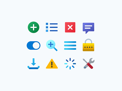 Fluent Icons: User Interface