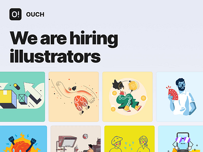 We are hiring! design graphic design hiring icons8 illustration interface illustrations
