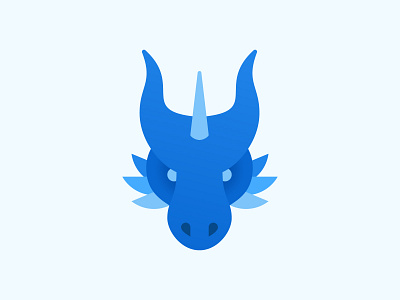 Dragon flat icon astrology design dragon flatdesign graphic design vector art zodiac