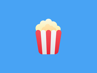 Popcorn icon cimena design graphic design icons popcorn vector vector art