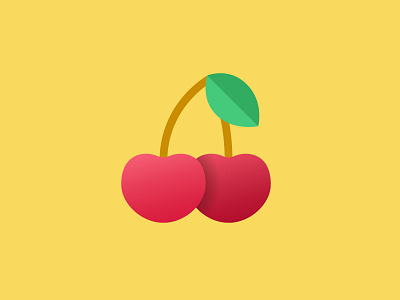 Fluent Cherry berry cherry design fluent graphic design icon icons8