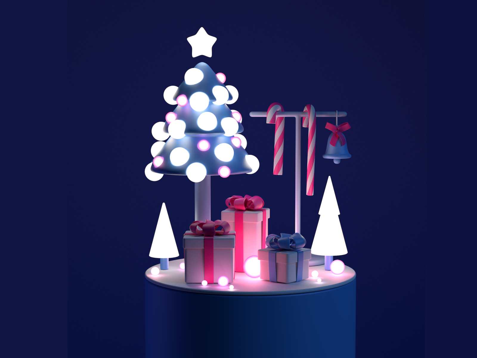 3d Christmas by Icons8 on Dribbble