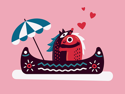 Happy Valentine's Day! flat design graphic design illustration love valentines day vector art