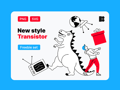 Transistor free illustrations design free freebie giveaway illustration illustrator png svg vector vector art web design