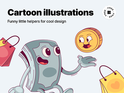 Free funny cartoon illustrations 2d cartoon character design design tools free illustrations freebie funny illustration vector vector art web design