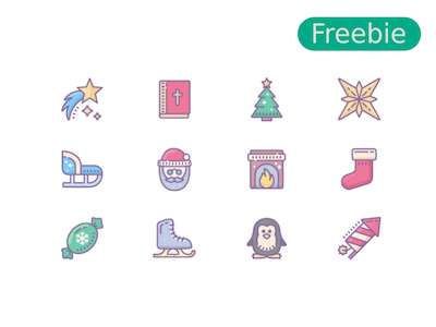 Christmas Icons Freebie