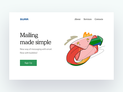 Surr Mailing Illustration