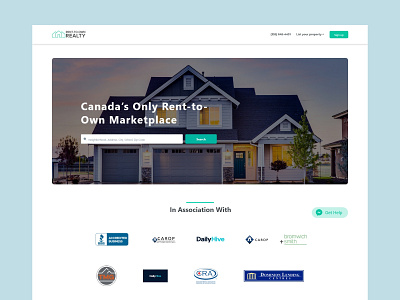 Real Estate Web Design Project design ui ux