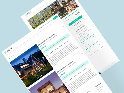 Real Estate Web Design Project design ui ux