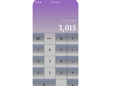 Calculator - Day 004