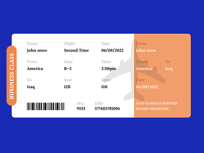 Boarding Pass - Day 024