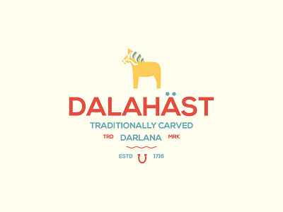 Dalahäst design horse sweden