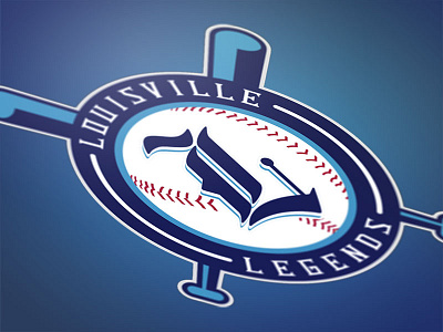 Louisville Legends Baseball baseball design graphic logo sports