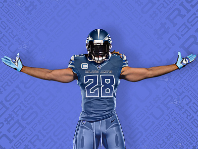 Blue Jays Football Jersey blue concept football jays jersey logo sports