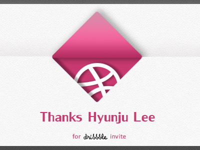 First shot dribbble first shot hyunju lee invite