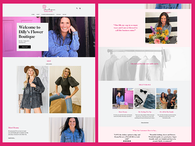 Dilly's Flower Boutique - Square Online Redesign