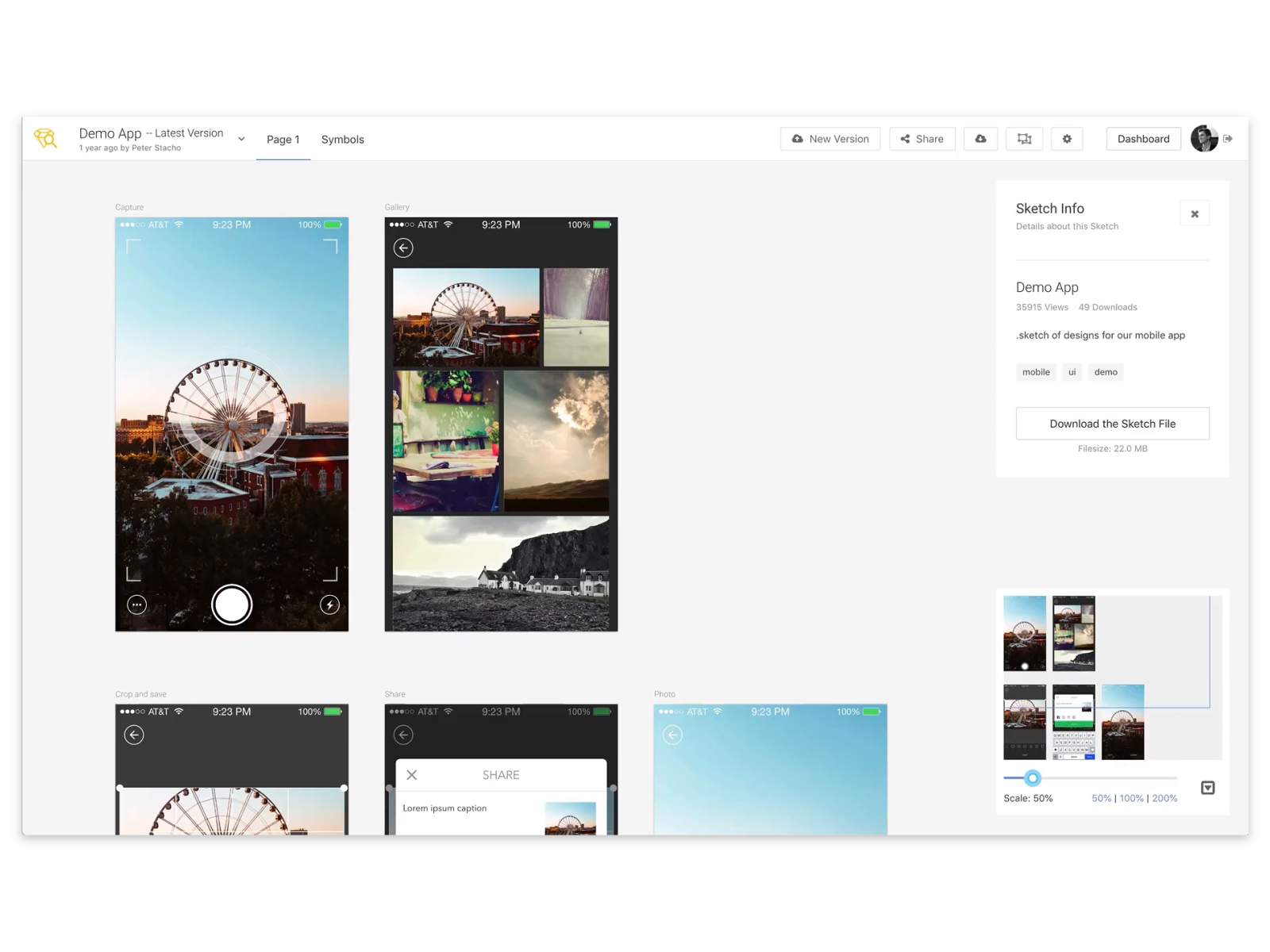 Sketch Canvas in the Browser by Peter Stacho on Dribbble