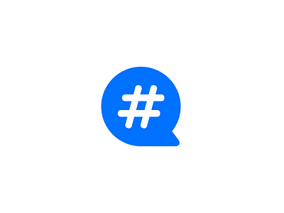 Hash Tag app hashtag icon kika logo tag