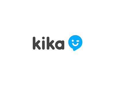 Kika emoji kika logo smile vi