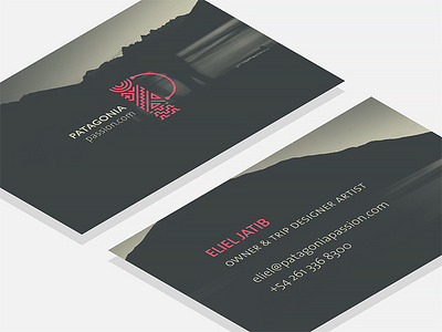 Business cards brand design business cards graphic design patagonia