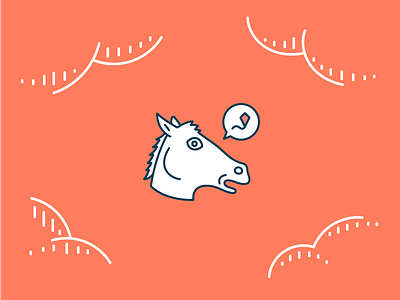 What's the story behind the name 'aerolab'? clouds horse illustration mask