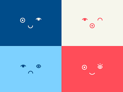 Fun with assets design faces fun with assets icon illustration random