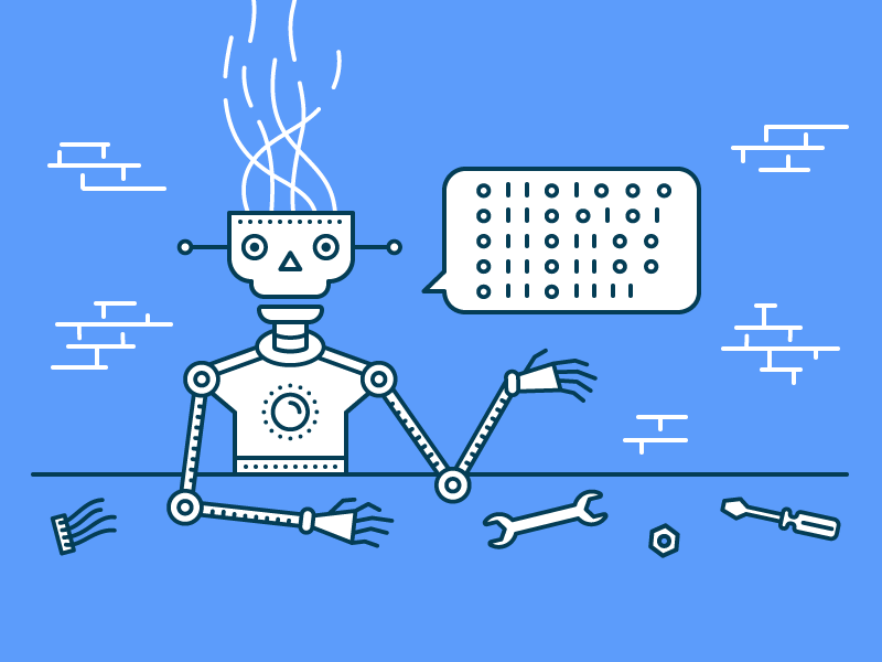 Building a chatbot tools workshop build code binary chatbot robot bot chat