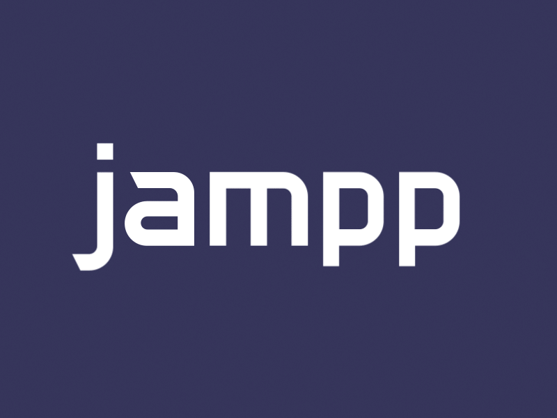 Jampp logo redesign brand design gif graphic identity logo morph motion redesign transition vector