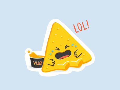 Lol Nacho art character cheddar cheese cinema design gif illustration instagram movies nacho nachos popcorn