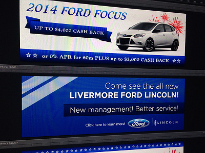 Ford Lincoln Livermore Web Banners banners online sales web