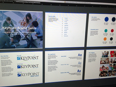 KeyPoint Branding Guide branding guide color design imagery index logo palette