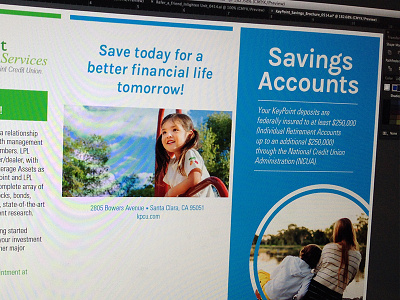 Savings Account Brochure brochure copy credit union imagery keypoint savings