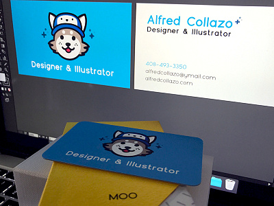 Business Cards (Updated!) brand business cards contact designer illustrator moo personal print