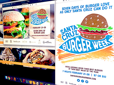 Santa Cruz Burger Week Marketing