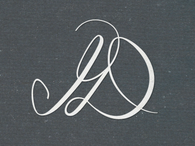 Isabelle Dunlop Monogram clothing cursive fashion monogram typography vancouver vector