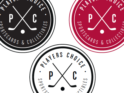 Players Choice logo players choice sports vintage