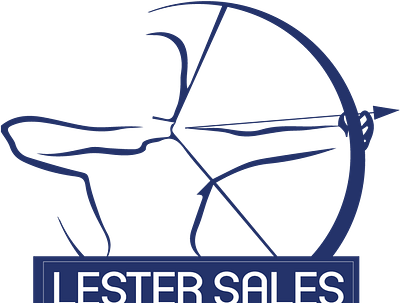 Lester Sales Updated Logo adobe illustrator branding design icon lester sales lettering logo nave creative typography vector