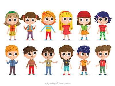 Kids Characters V2