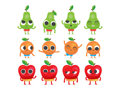 Fruit Characters 02