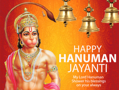 hanuman jayanti social media post