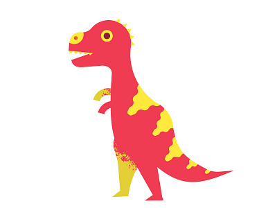 Dinosaur sketch dinosaurs kids simple tyrannosaurus