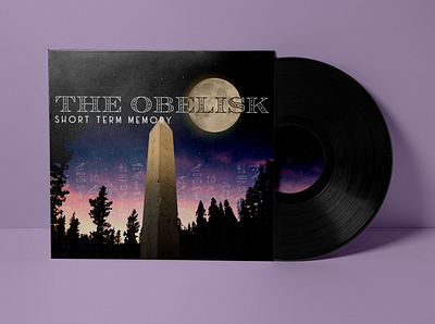 Album Cover Art - The Obelisk branding collage design graphic design illustrator photoshop