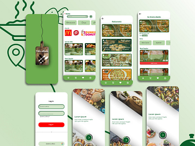 Felis Ullam- Food delivery app app design app ui delivery design food icon logo onboarding ux