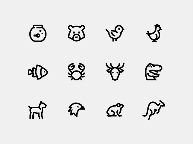 Animals for Windows 10 by Alex for Icons8 on Dribbble