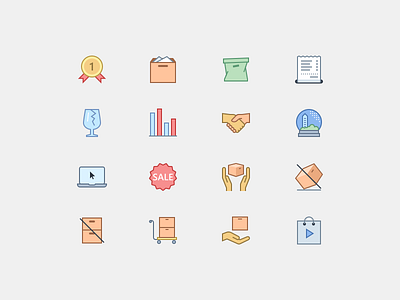 Flat Icons designs, themes, templates and downloadable graphic elements on  Dribbble